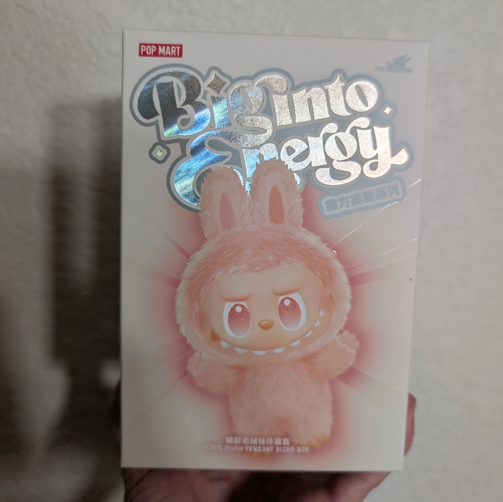 PopMart Labubu Big Into Energy Happiness Sealed In Box